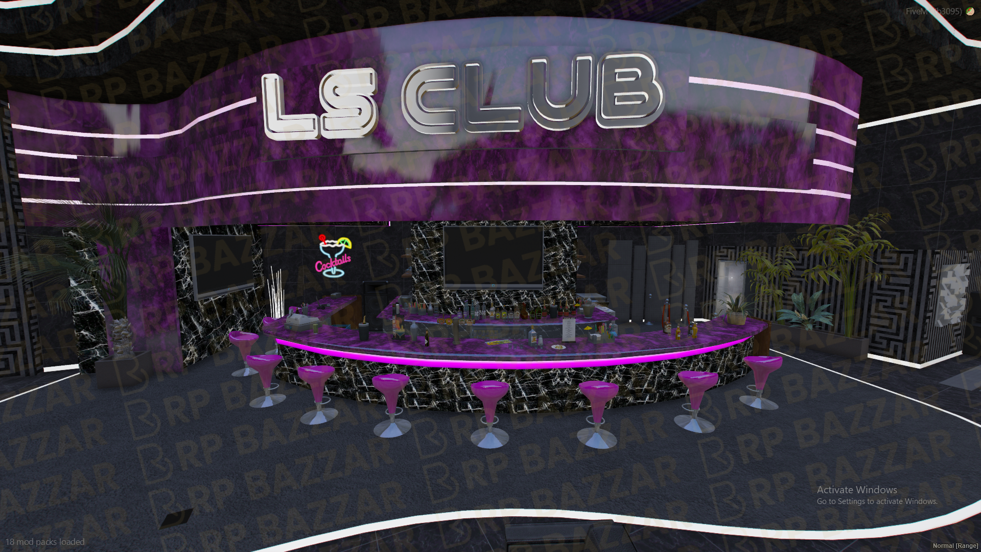 Industrial Nightclub FiveM MLO — GTA RP Interior — ESX QB QBOX — RPBazzar