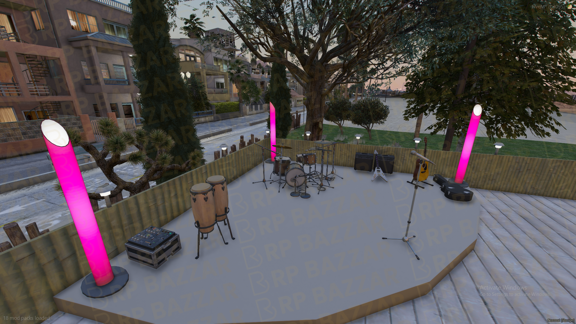 Retro Nightclub FiveM MLO — GTA RP Interior — ESX QB QBOX — RPBazzar