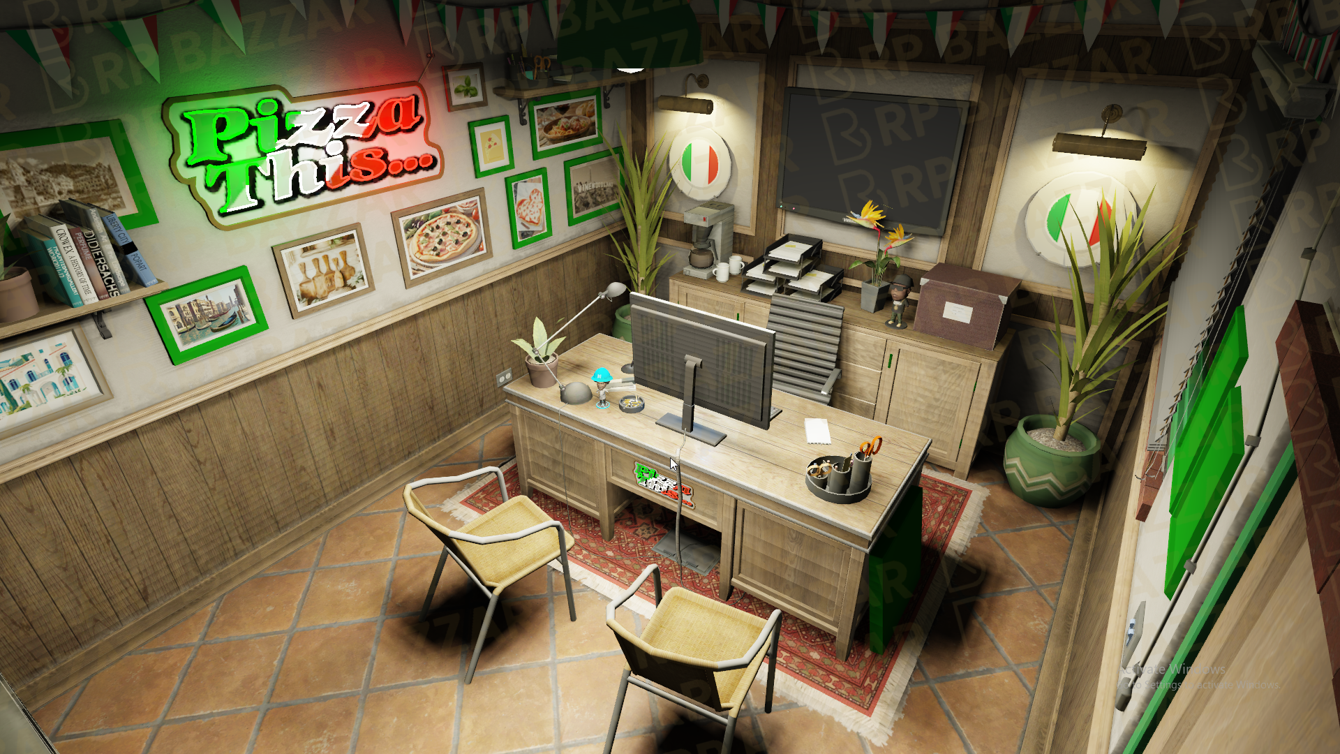 Rustic Diner FiveM MLO — GTA RP Interior — ESX QB QBOX — RPBazzar