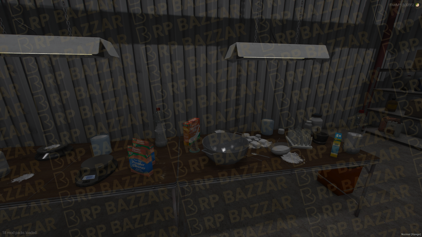 Secret Drug Lab FiveM MLO — GTA RP Interior — ESX QB QBOX — RPBazzar