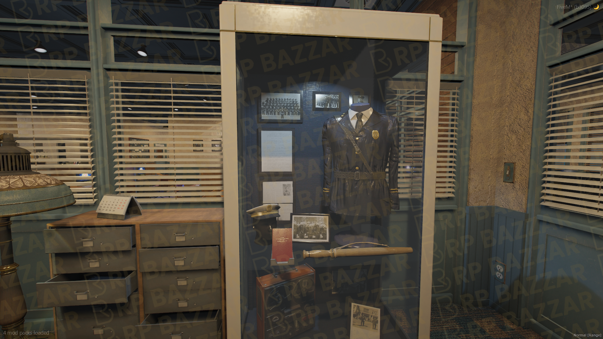 Command Police Station FiveM MLO — GTA RP Interior — ESX QB QBOX — RPBazzar