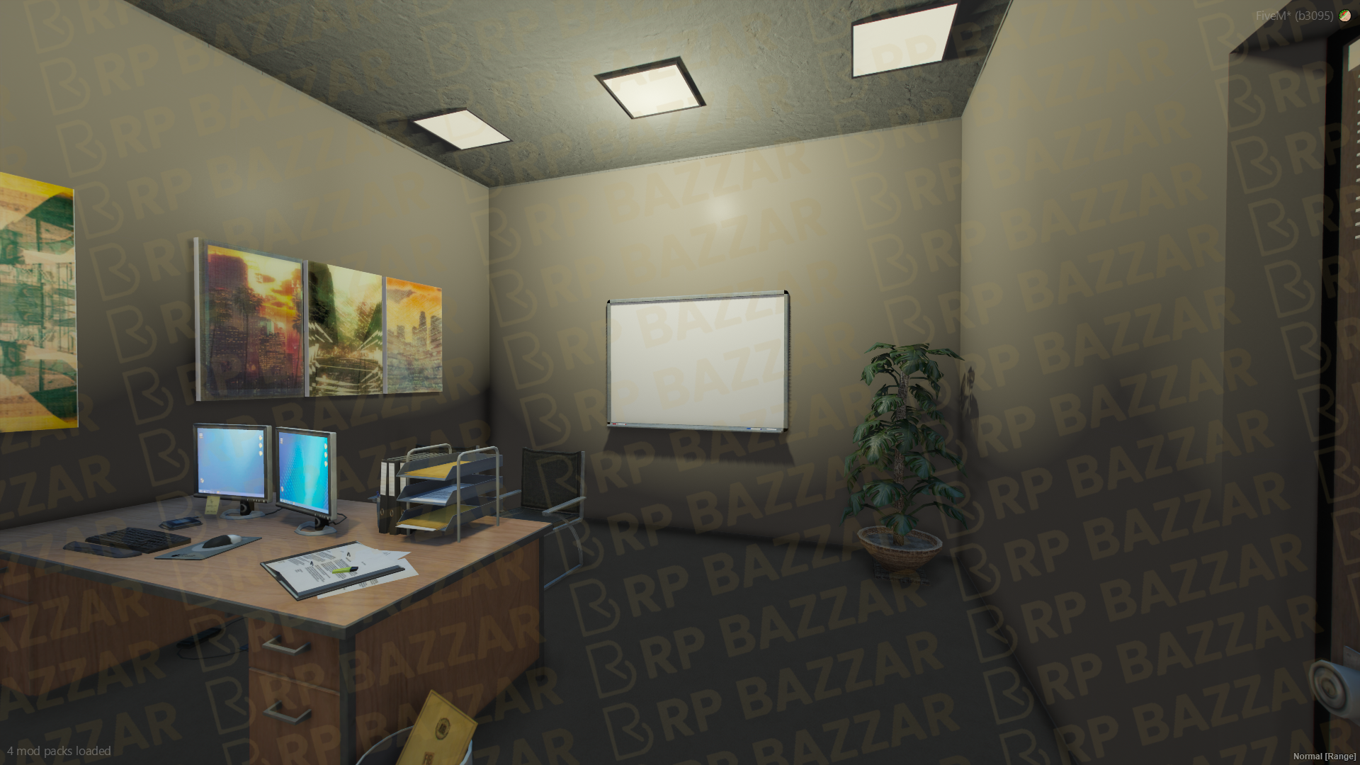 Secure Impound Lot FiveM MLO — GTA RP Interior — ESX QB QBOX — RPBazzar