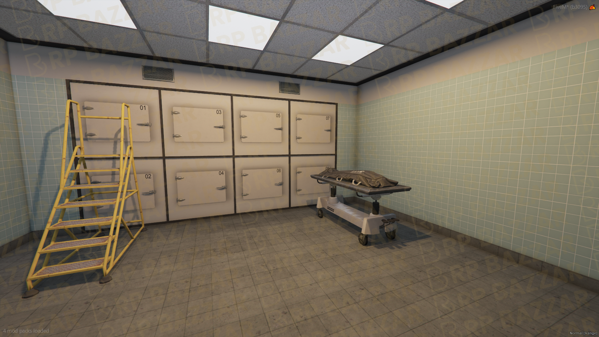 Southside Police Station FiveM MLO — GTA RP Interior — ESX QB QBOX — RPBazzar