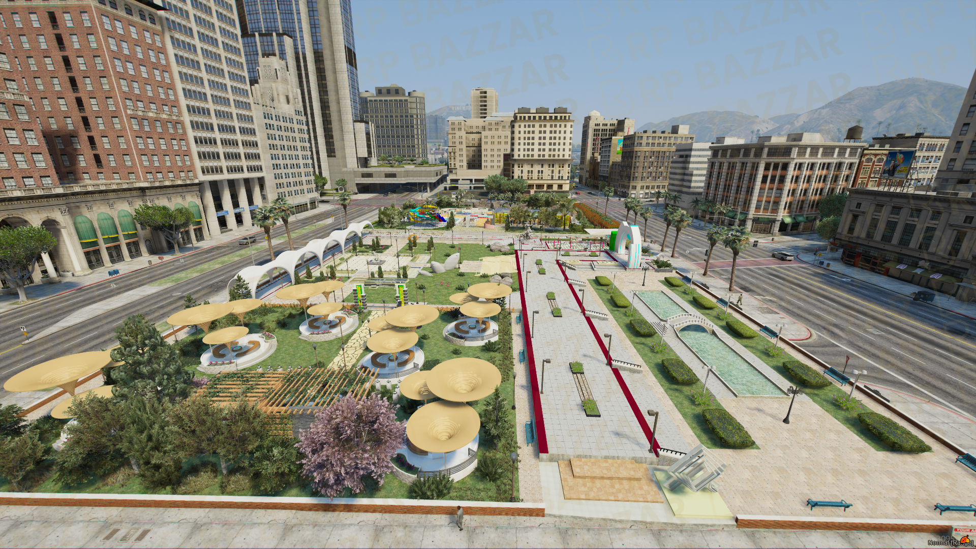 Liberty Legion Square FiveM MLO — GTA RP Interior — ESX QB QBOX — RPBazzar