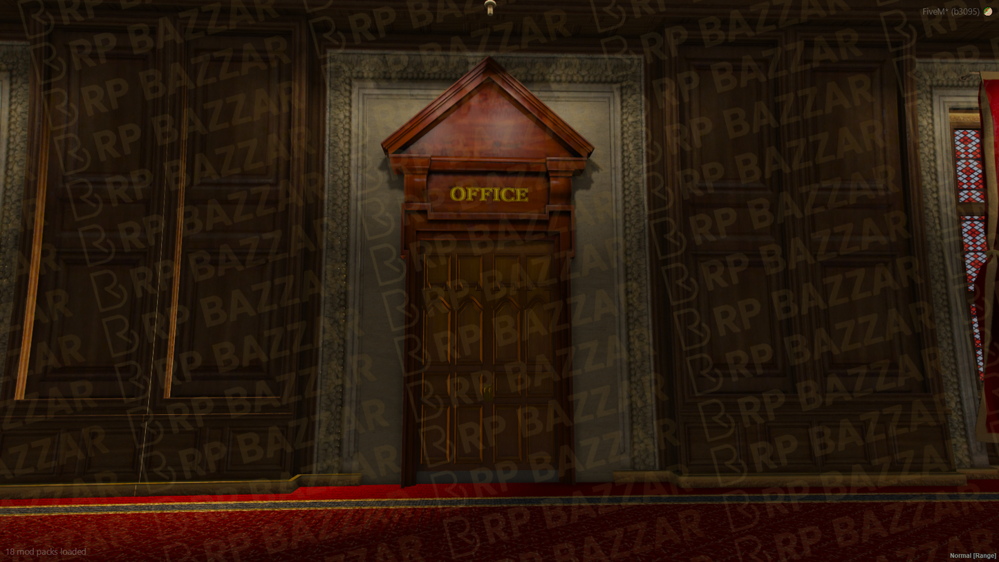 Neoclassical City Hall FiveM MLO — GTA RP Interior — ESX QB QBOX — RPBazzar