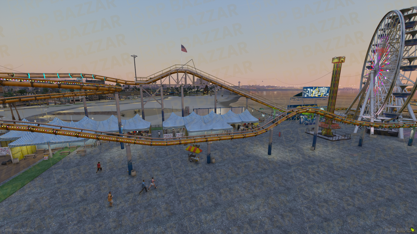 Vibrant Park & Exterior FiveM MLO — GTA RP Interior — ESX QB QBOX — RPBazzar