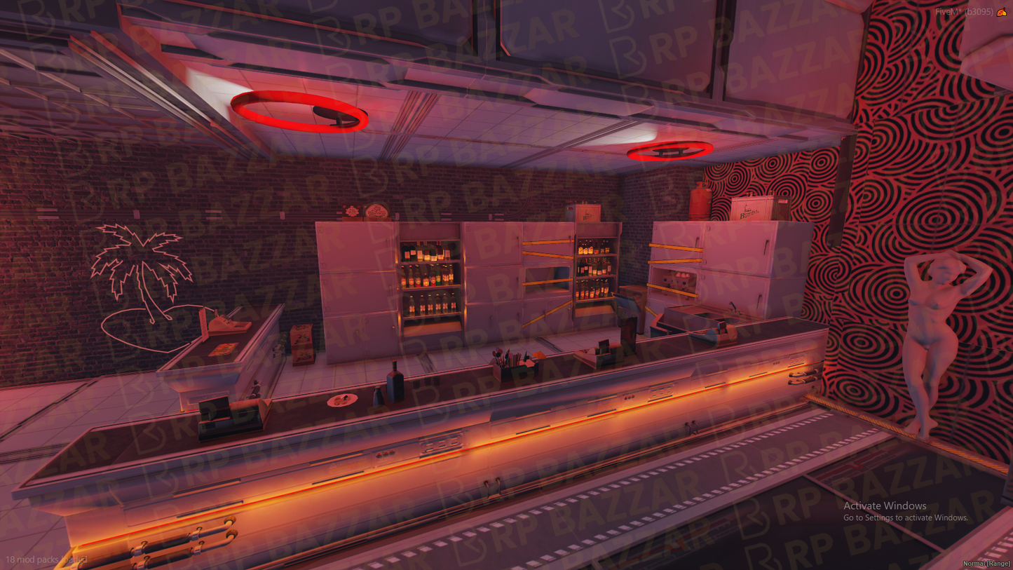 Dive Nightclub FiveM MLO — GTA RP Interior — ESX QB QBOX — RPBazzar