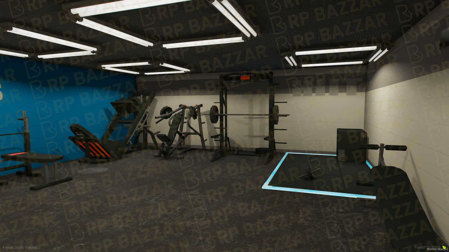 Uptown Police Station FiveM MLO — GTA RP Interior — ESX QB QBOX — RPBazzar