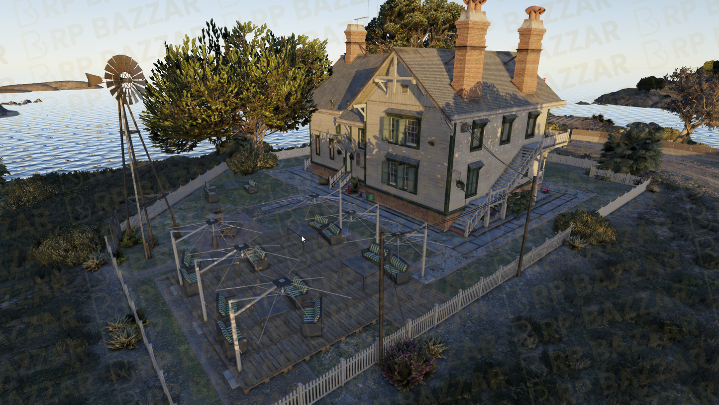 Triad Gang Mansion FiveM MLO — GTA RP Interior — ESX QB QBOX — RPBazzar