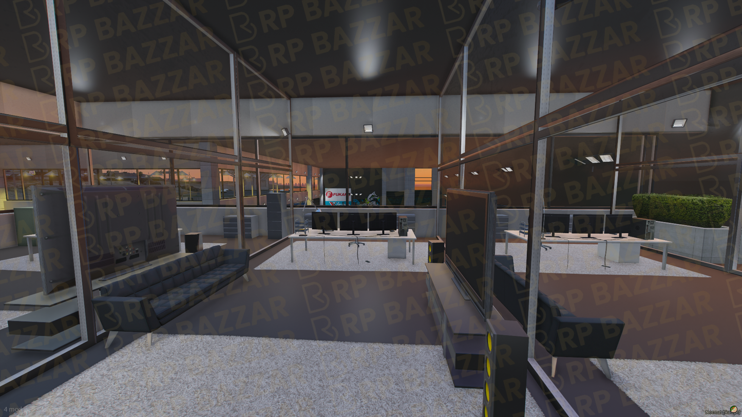Metro Vehicle Shop FiveM MLO — GTA RP Interior — ESX QB QBOX — RPBazzar