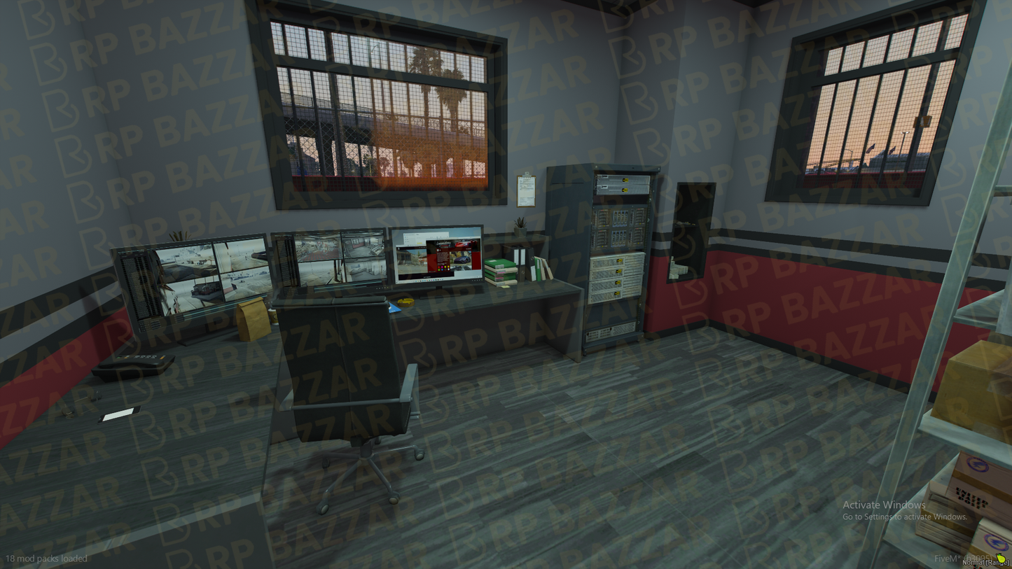 Off-Road Mechanic Shop FiveM MLO — GTA RP Interior — ESX QB QBOX — RPBazzar