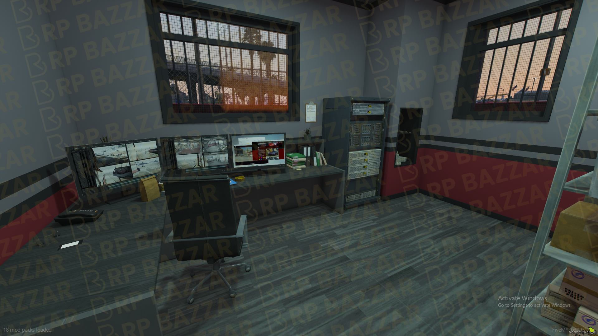 Off-Road Mechanic Shop FiveM MLO — GTA RP Interior — ESX QB QBOX — RPBazzar