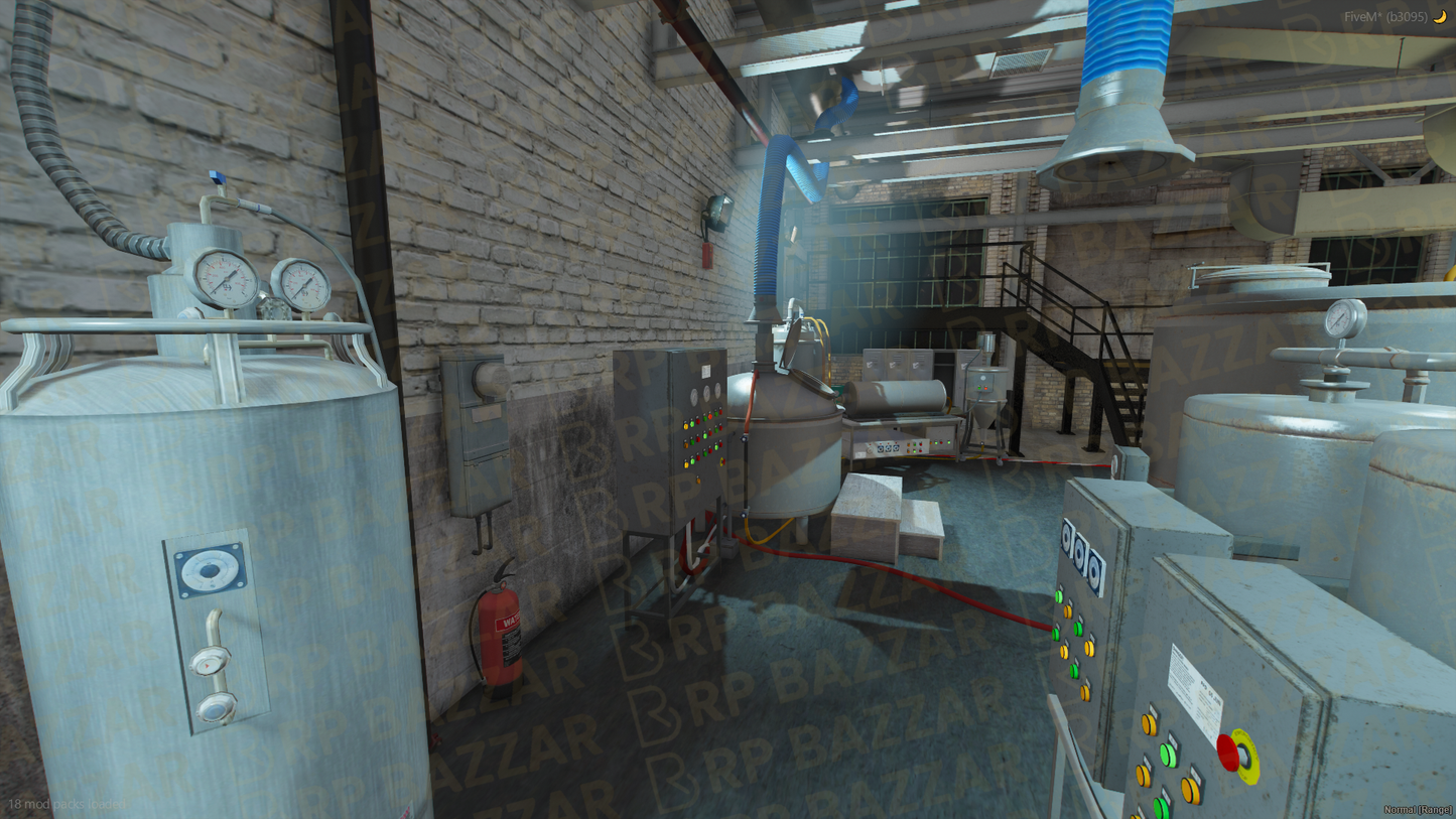 Concealed Drug Lab FiveM MLO — GTA RP Interior — ESX QB QBOX — RPBazzar