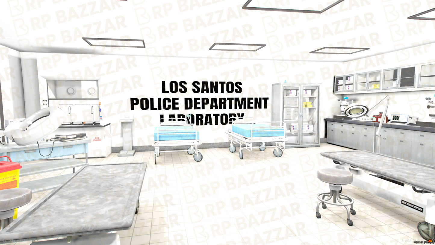 Downtown Police Station FiveM MLO — GTA RP Interior — ESX QB QBOX — RPBazzar
