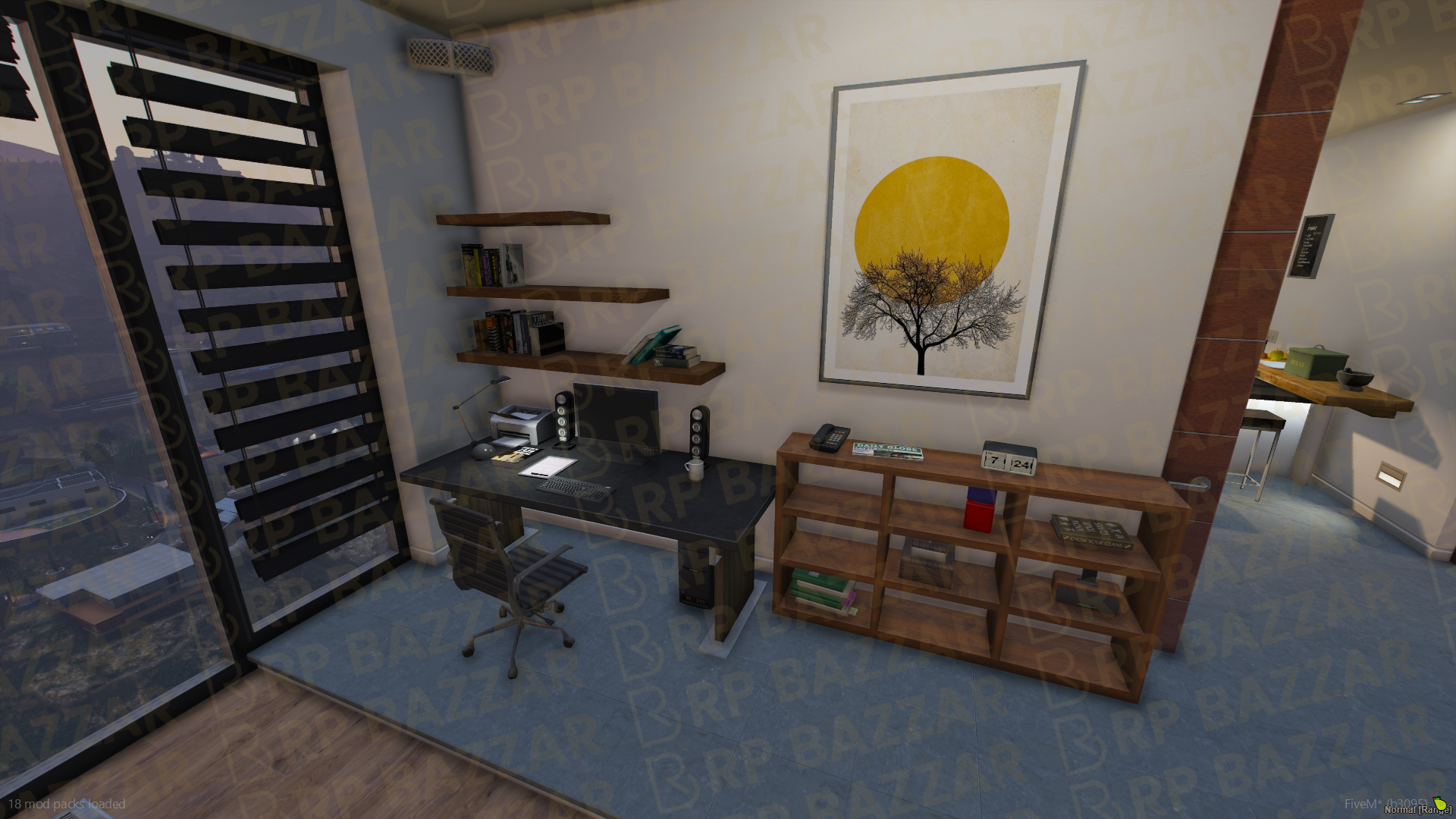 Modern Penthouse FiveM MLO — GTA RP Interior — ESX QB QBOX — RPBazzar