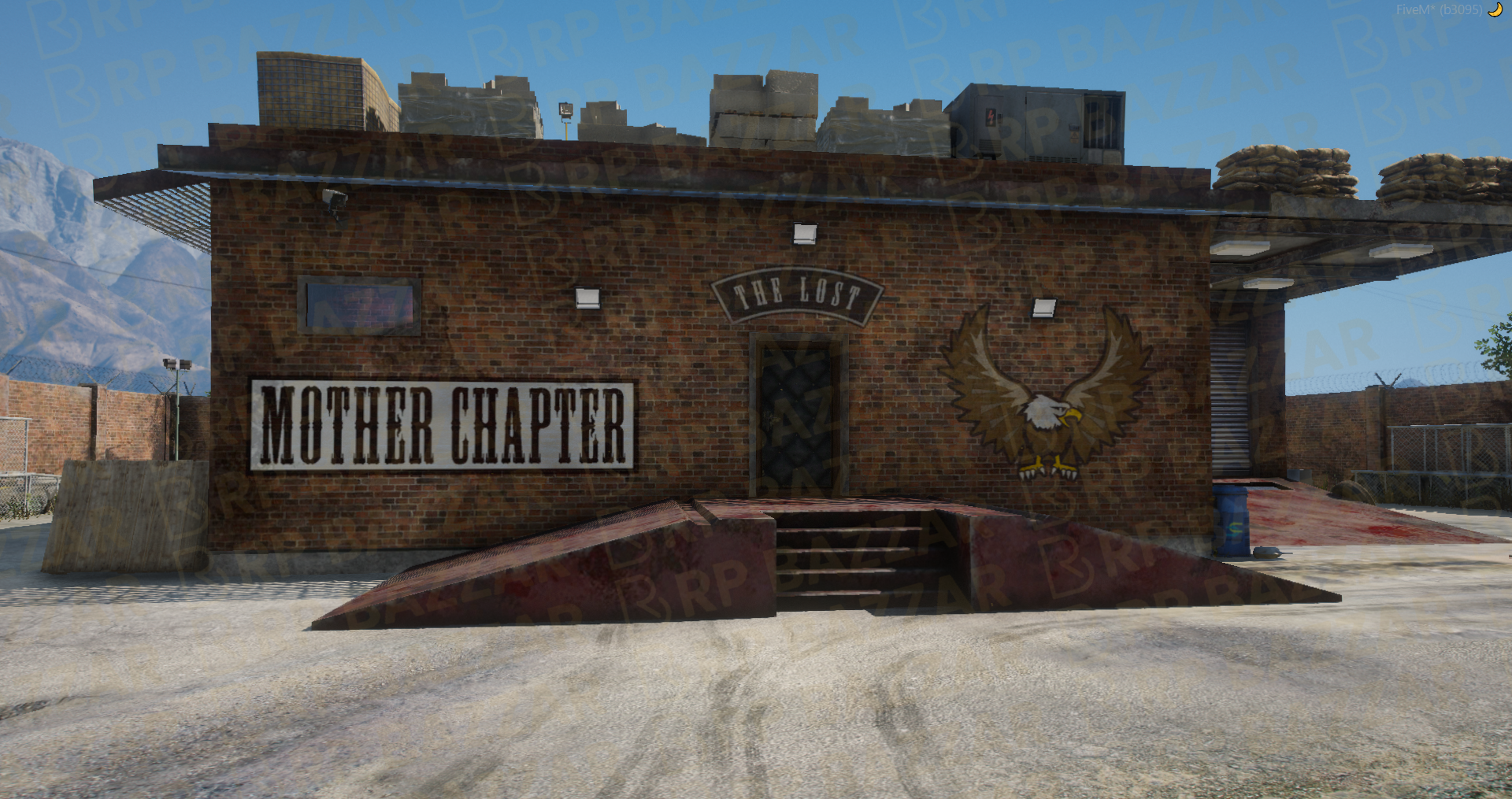 Cypress Gang Block FiveM MLO — GTA RP Interior — ESX QB QBOX — RPBazzar
