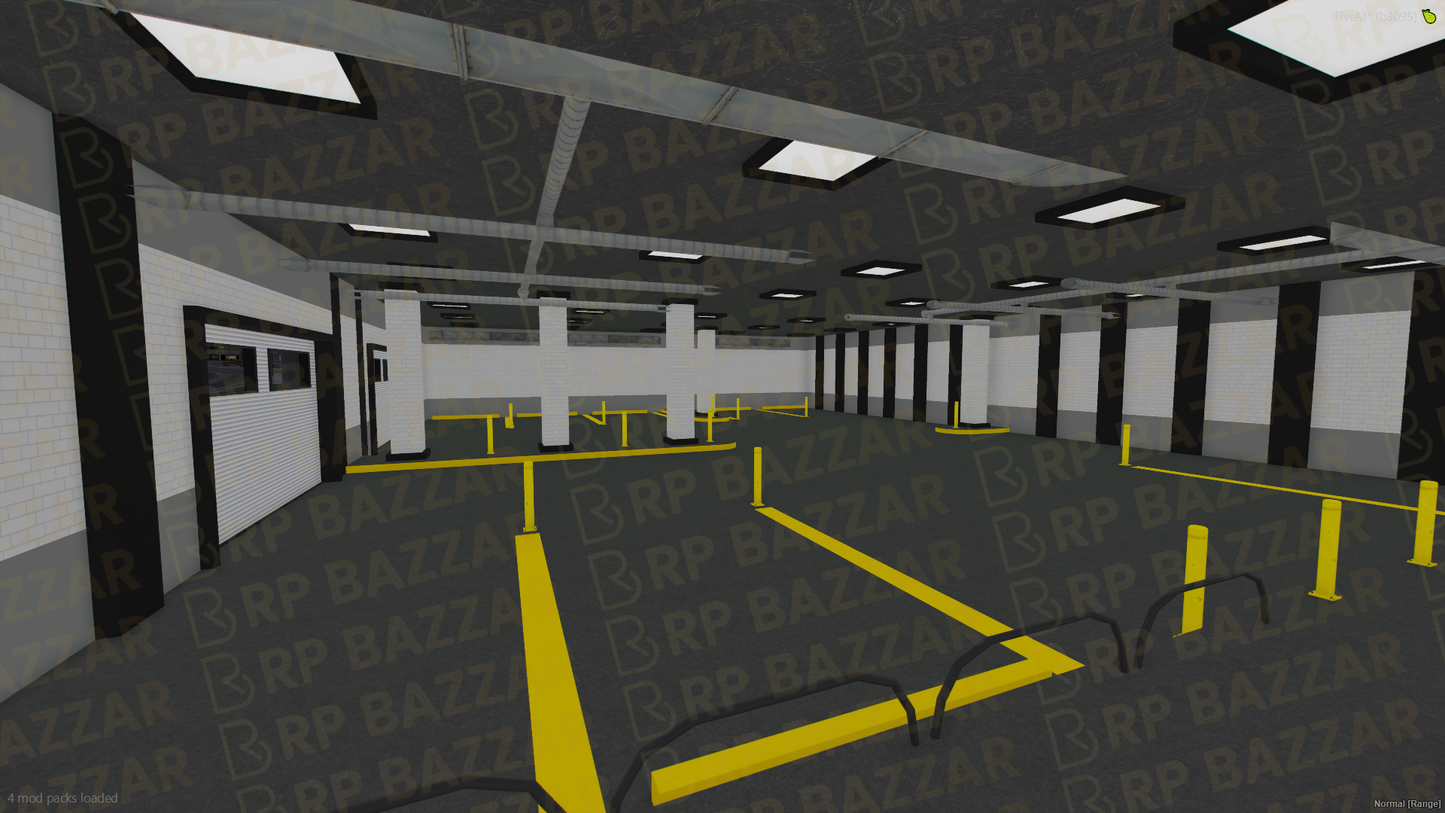 Patrol Police Station FiveM MLO — GTA RP Interior — ESX QB QBOX — RPBazzar