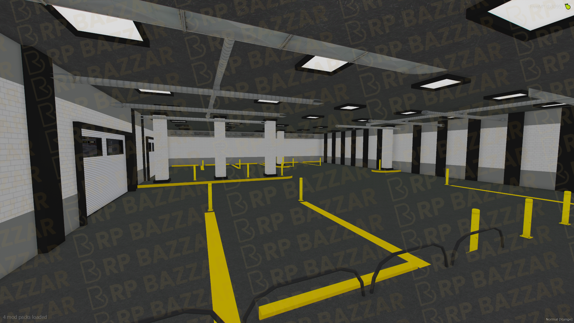 Patrol Police Station FiveM MLO — GTA RP Interior — ESX QB QBOX — RPBazzar
