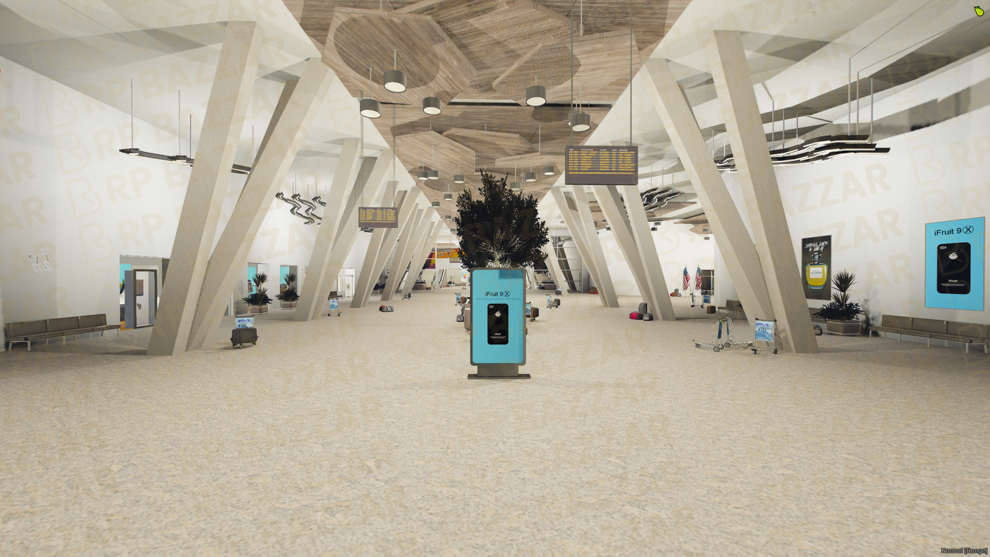Regional Airport FiveM MLO — GTA RP Interior — ESX QB QBOX — RPBazzar