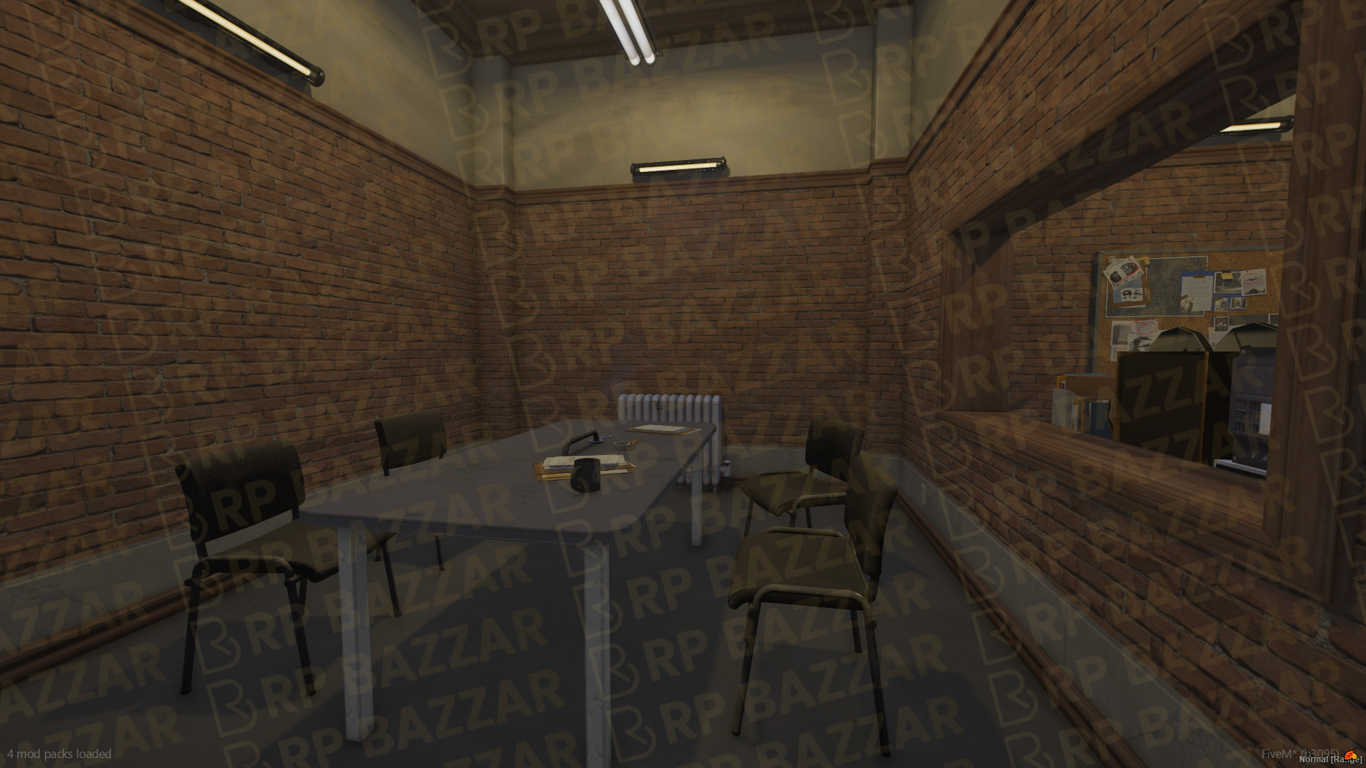 County Police Station FiveM MLO — GTA RP Interior — ESX QB QBOX — RPBazzar