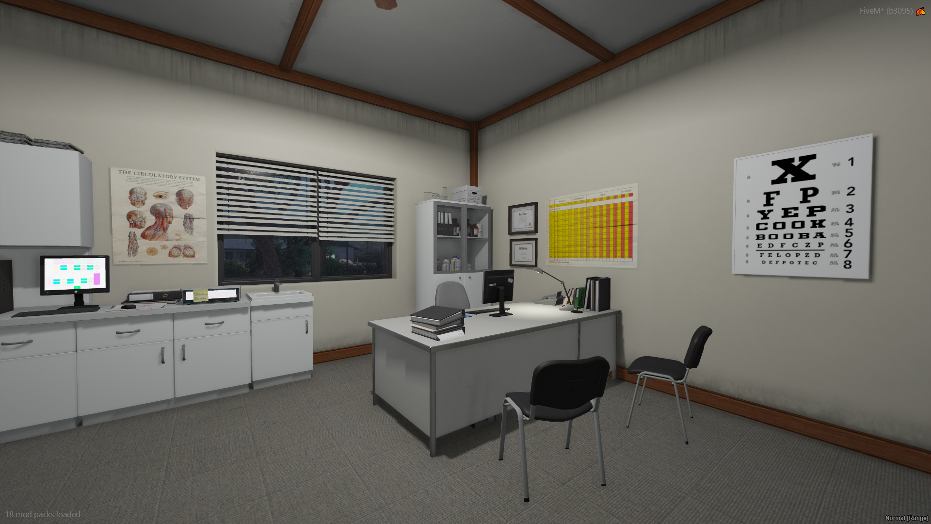 Trauma Hospital FiveM MLO — GTA RP Interior — ESX QB QBOX — RPBazzar