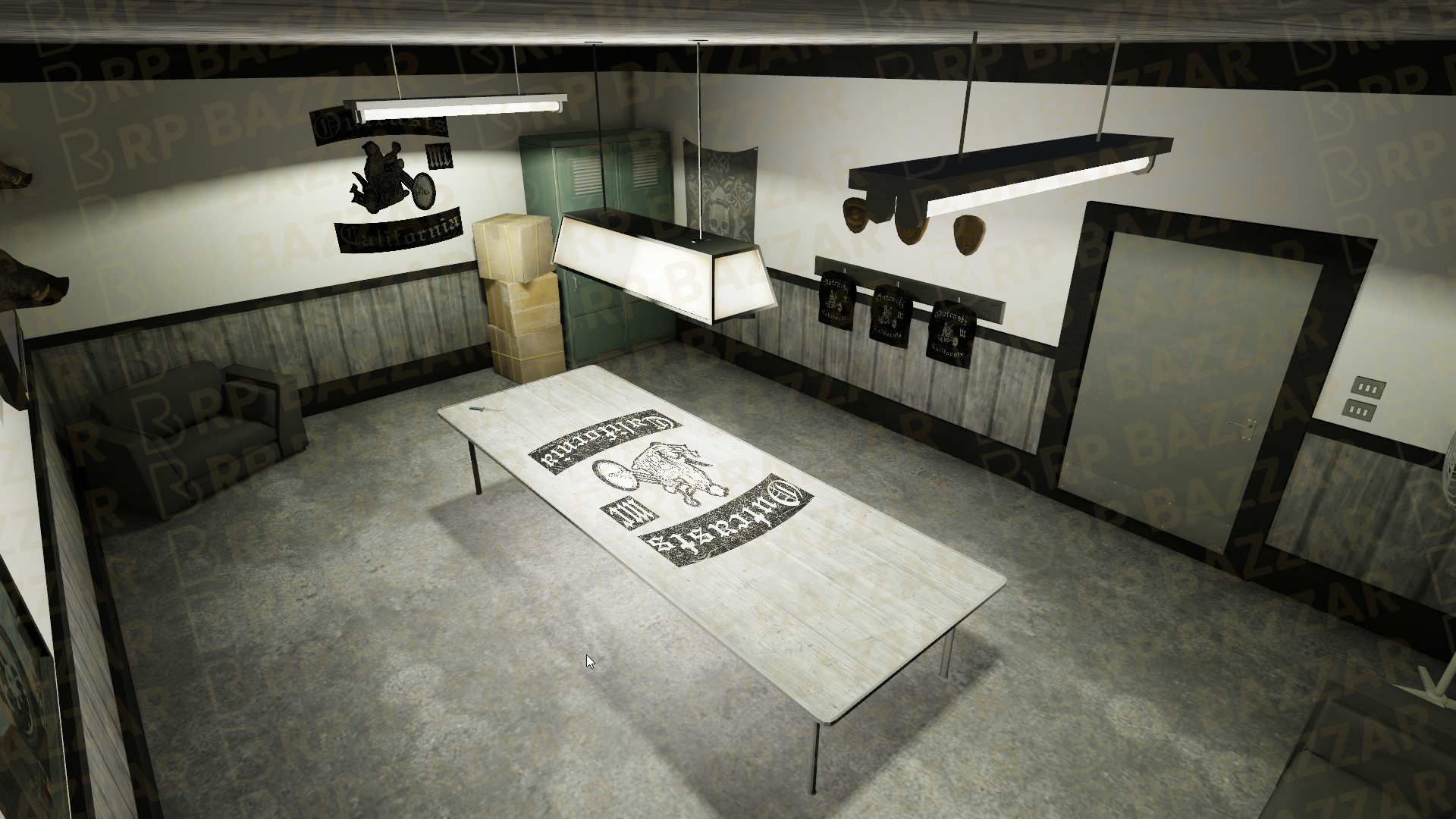 Underground Gang Den FiveM MLO — GTA RP Interior — ESX QB QBOX — RPBazzar
