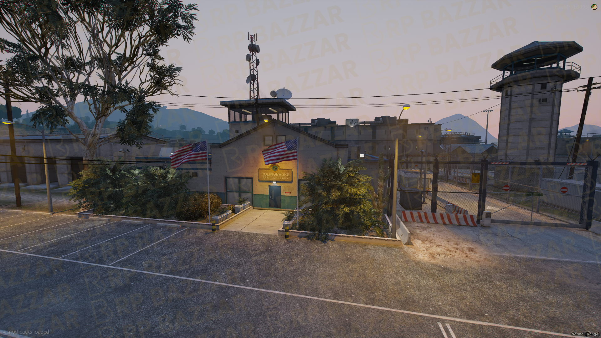 Central Prison FiveM MLO — GTA RP Interior — ESX QB QBOX — RPBazzar