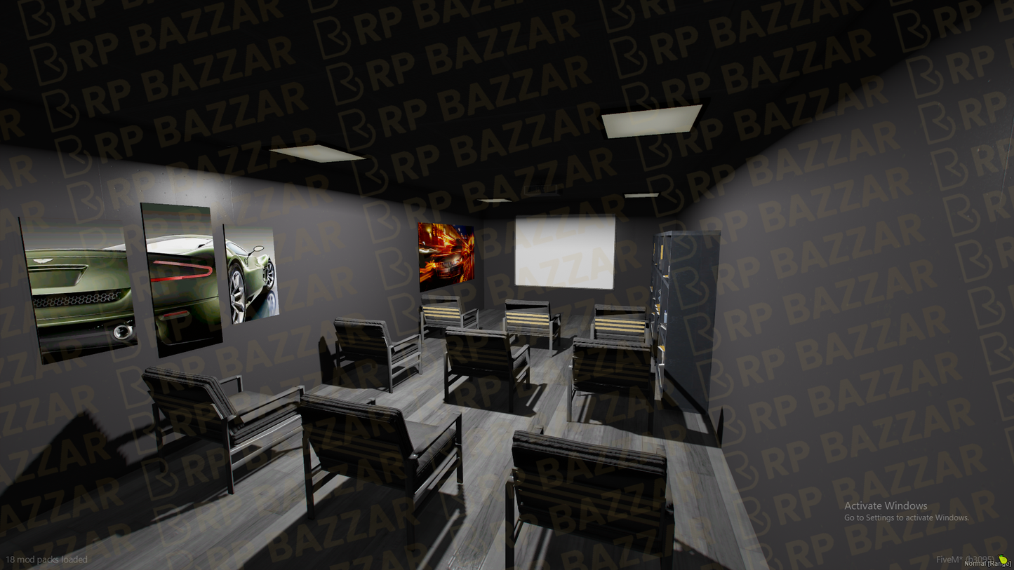 Luxury Mechanic Shop FiveM MLO — GTA RP Interior — ESX QB QBOX — RPBazzar