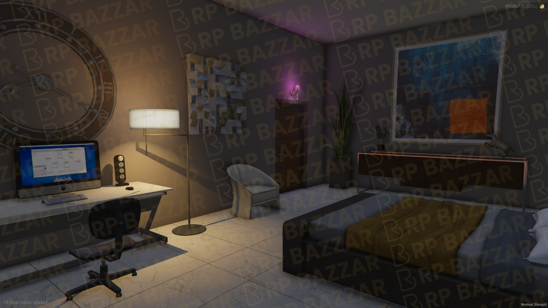 Colonial Mansion FiveM MLO — GTA RP Interior — ESX QB QBOX — RPBazzar