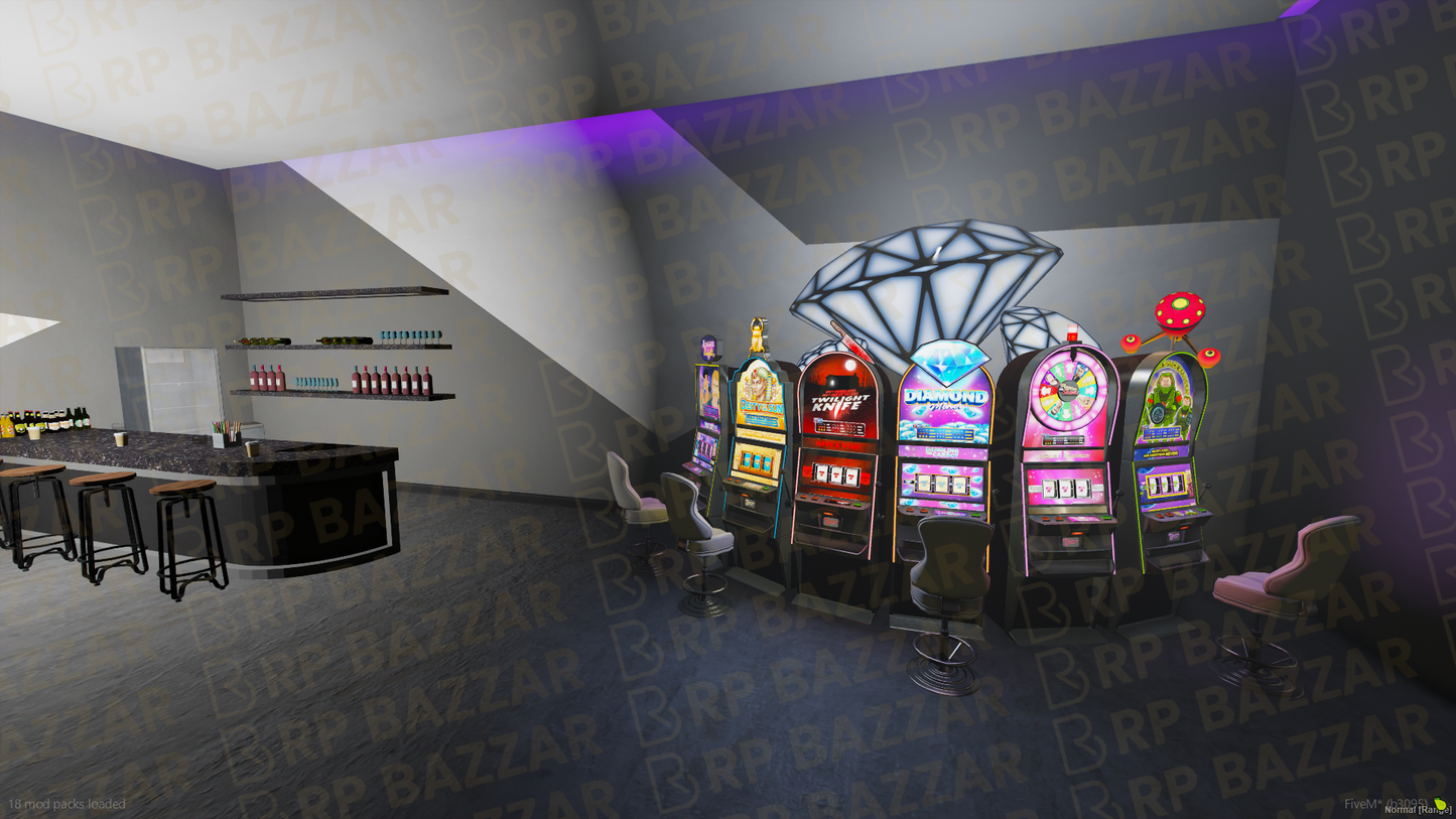 Platinum Casino FiveM MLO — GTA RP Interior — ESX QB QBOX — RPBazzar