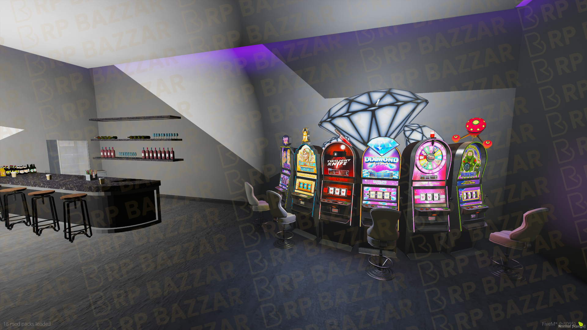 Platinum Casino FiveM MLO — GTA RP Interior — ESX QB QBOX — RPBazzar