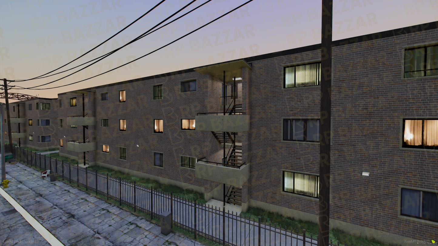 Coastal House Exterior FiveM MLO — GTA RP Interior — ESX QB QBOX — RPBazzar