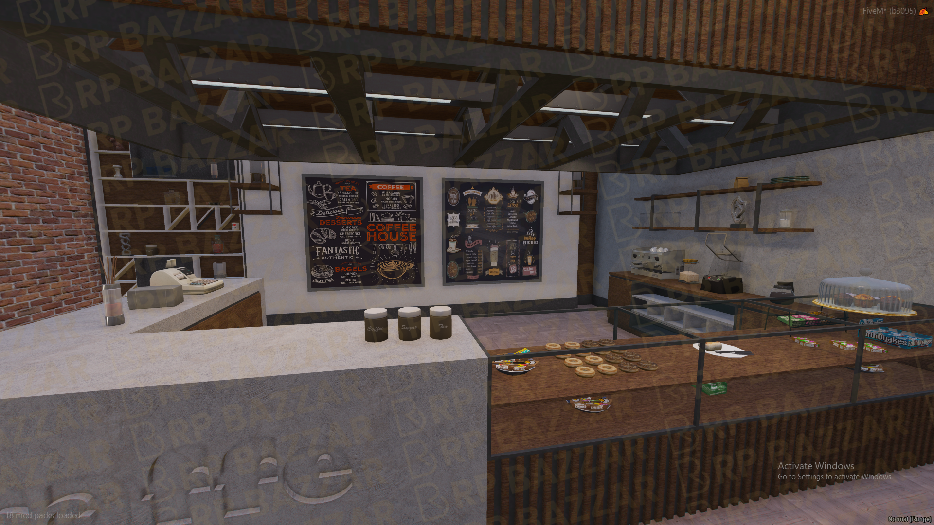 Classic Cantina FiveM MLO — GTA RP Interior — ESX QB QBOX — RPBazzar