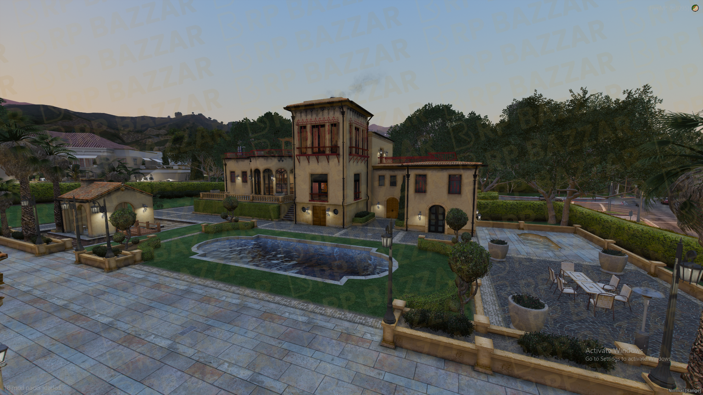 Upscale House FiveM MLO — GTA RP Interior — ESX QB QBOX — RPBazzar