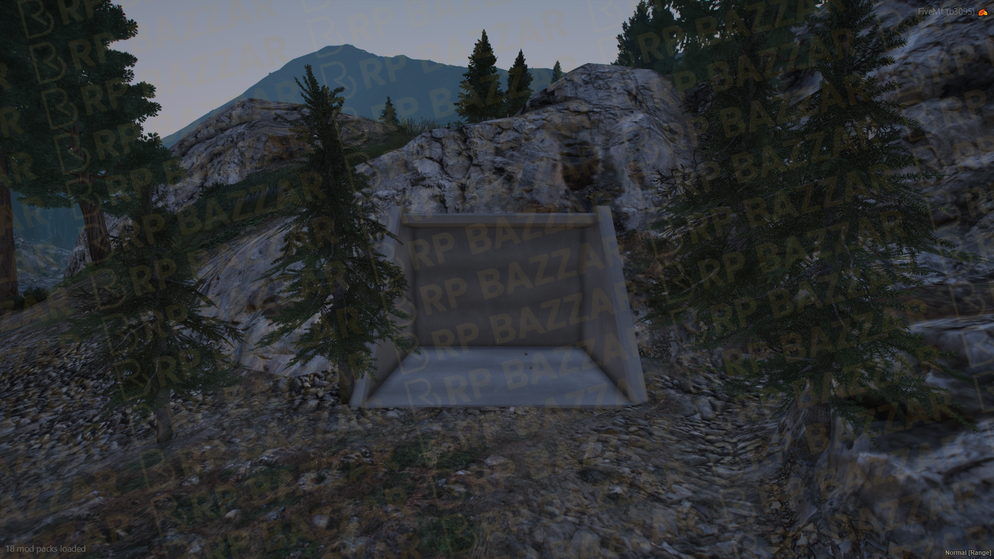 Buried Secret Place FiveM MLO — GTA RP Interior — ESX QB QBOX — RPBazzar