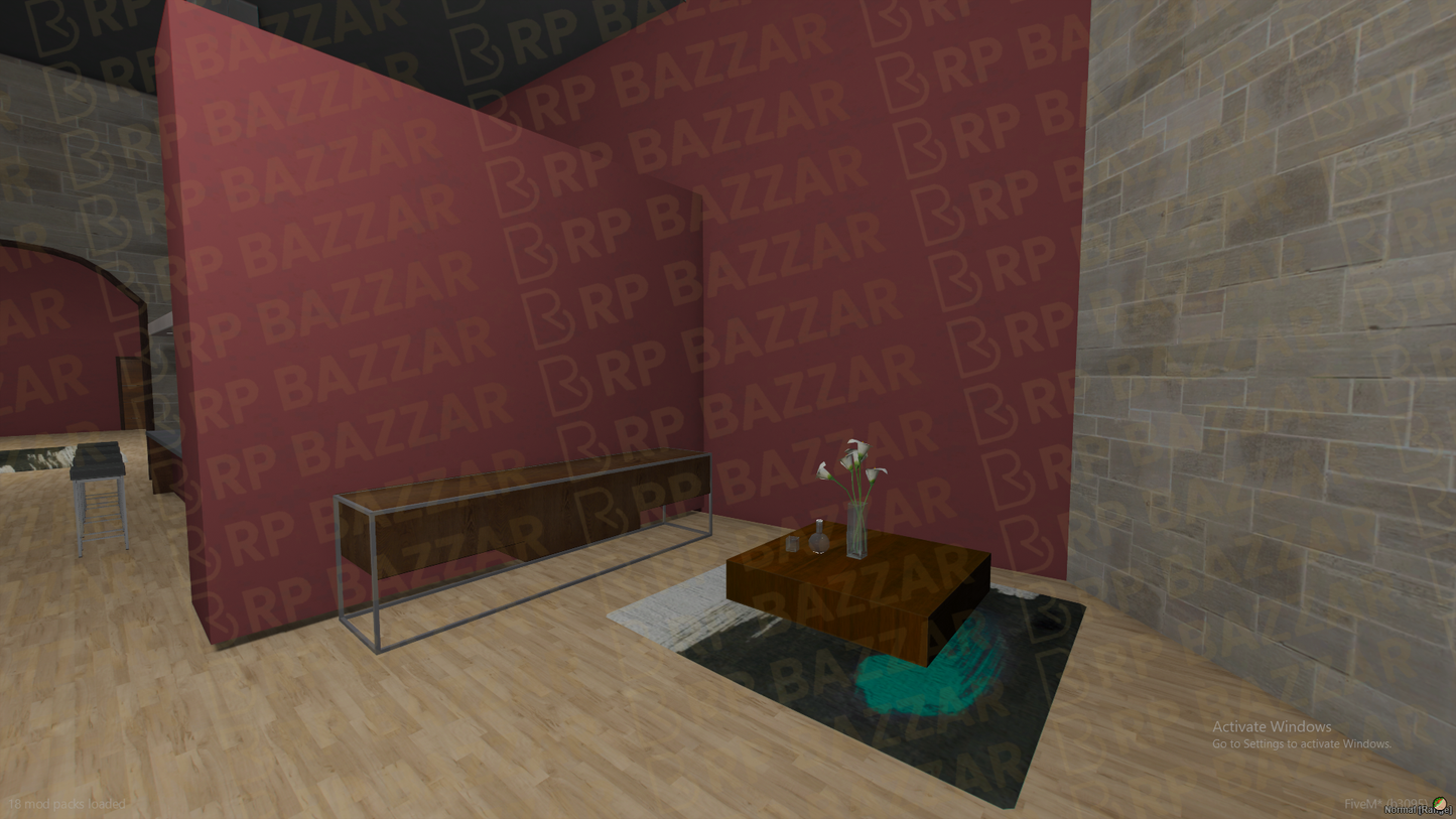 Retro Mansion FiveM MLO — GTA RP Interior — ESX QB QBOX — RPBazzar