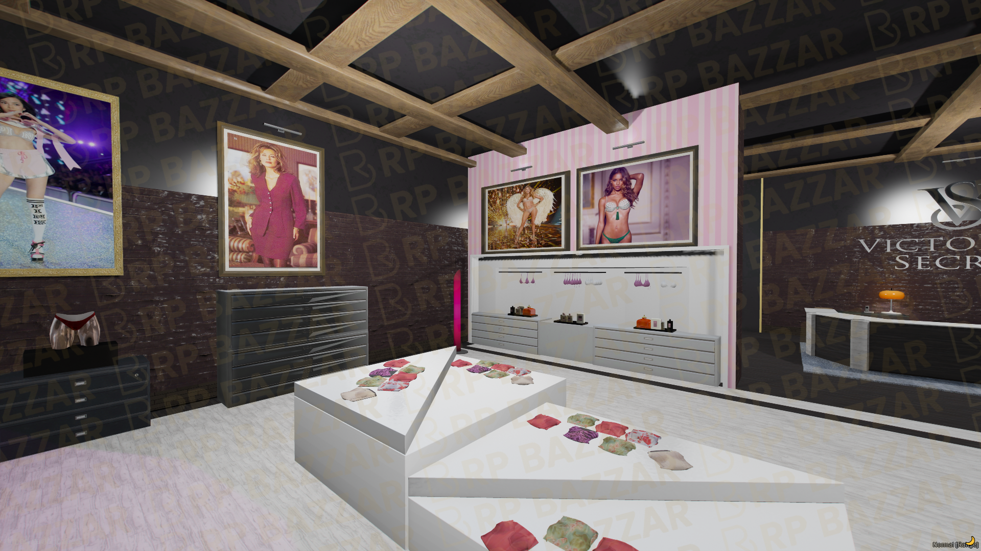 Urban Shopping Mall FiveM MLO — GTA RP Interior — ESX QB QBOX — RPBazzar