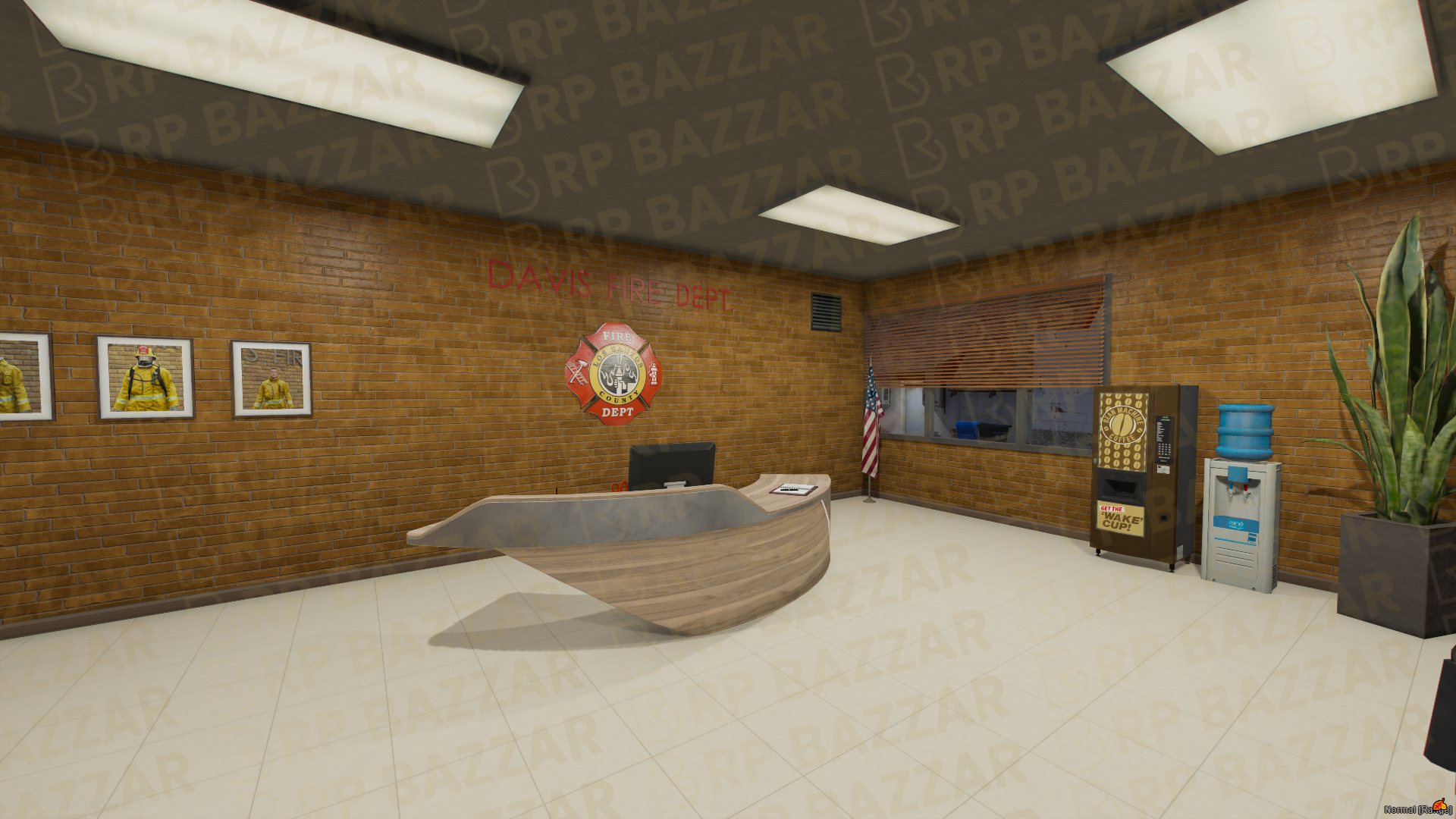 Suburban Fire Department FiveM MLO — GTA RP Interior — ESX QB QBOX — RPBazzar