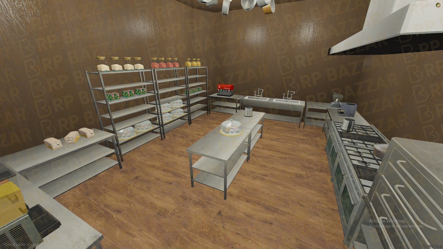 Classic Burger Joint FiveM MLO — GTA RP Interior — ESX QB QBOX — RPBazzar