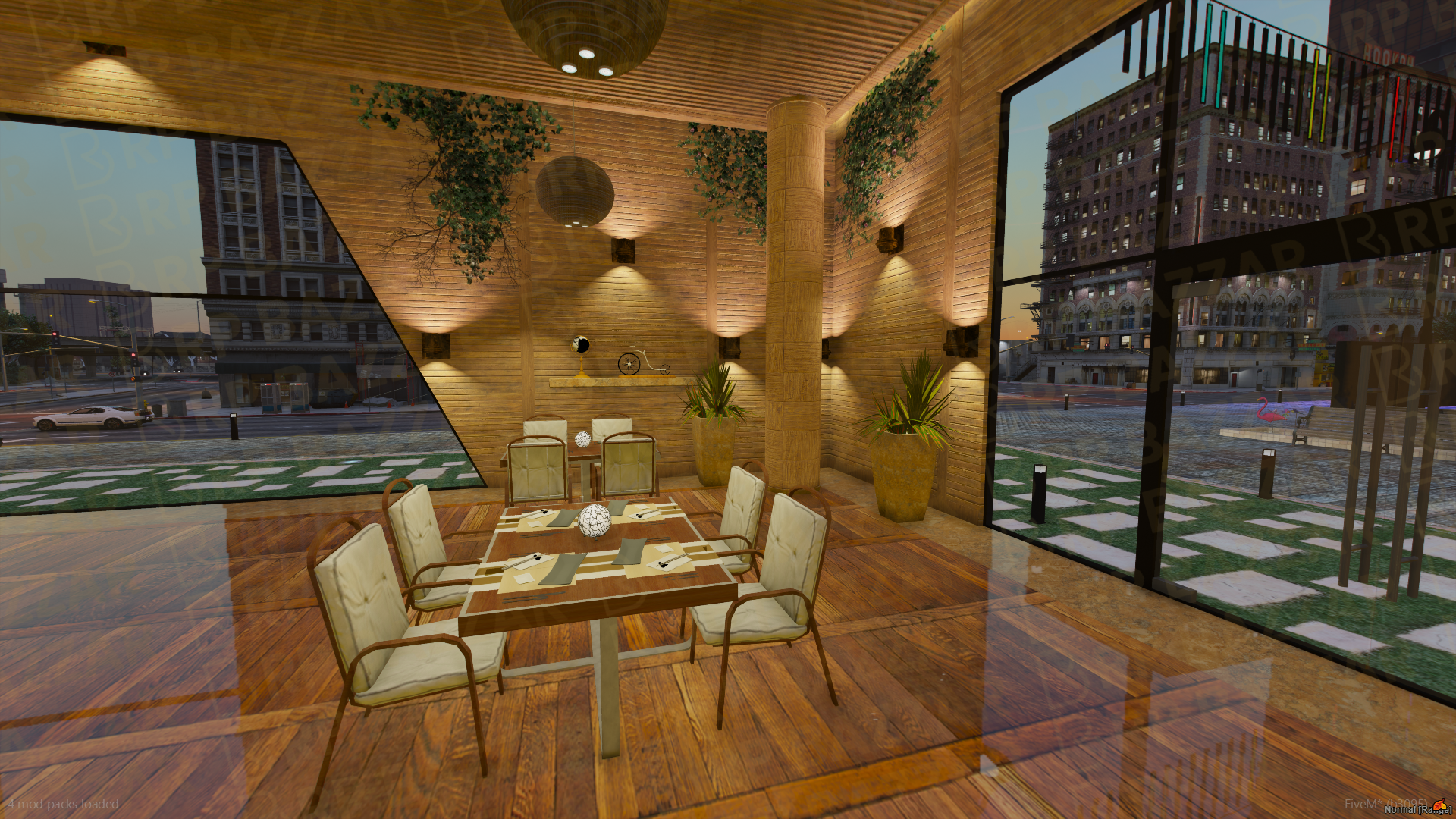 Metro Legion Square FiveM MLO — GTA RP Interior — ESX QB QBOX — RPBazzar