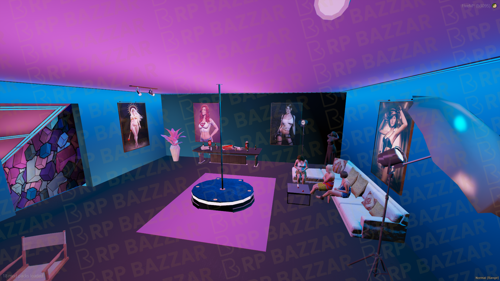 Neon Adult Store FiveM MLO — GTA RP Interior — ESX QB QBOX — RPBazzar