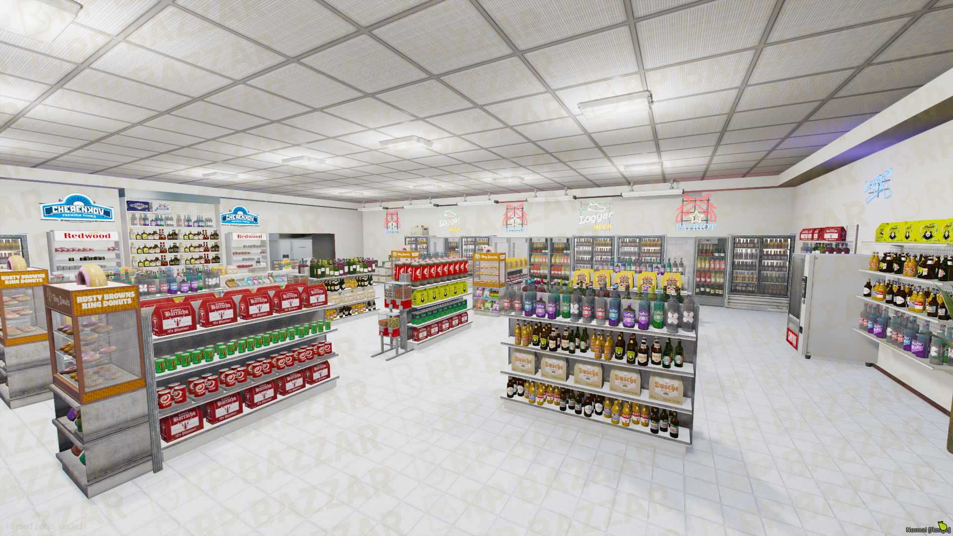 Classic 24-7 Store FiveM MLO — GTA RP Interior — ESX QB QBOX — RPBazzar