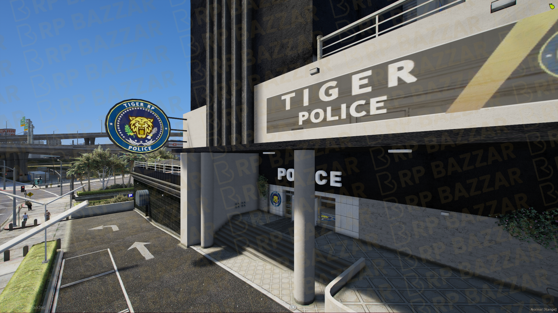 Secure Police Station FiveM MLO — GTA RP Interior — ESX QB QBOX — RPBazzar