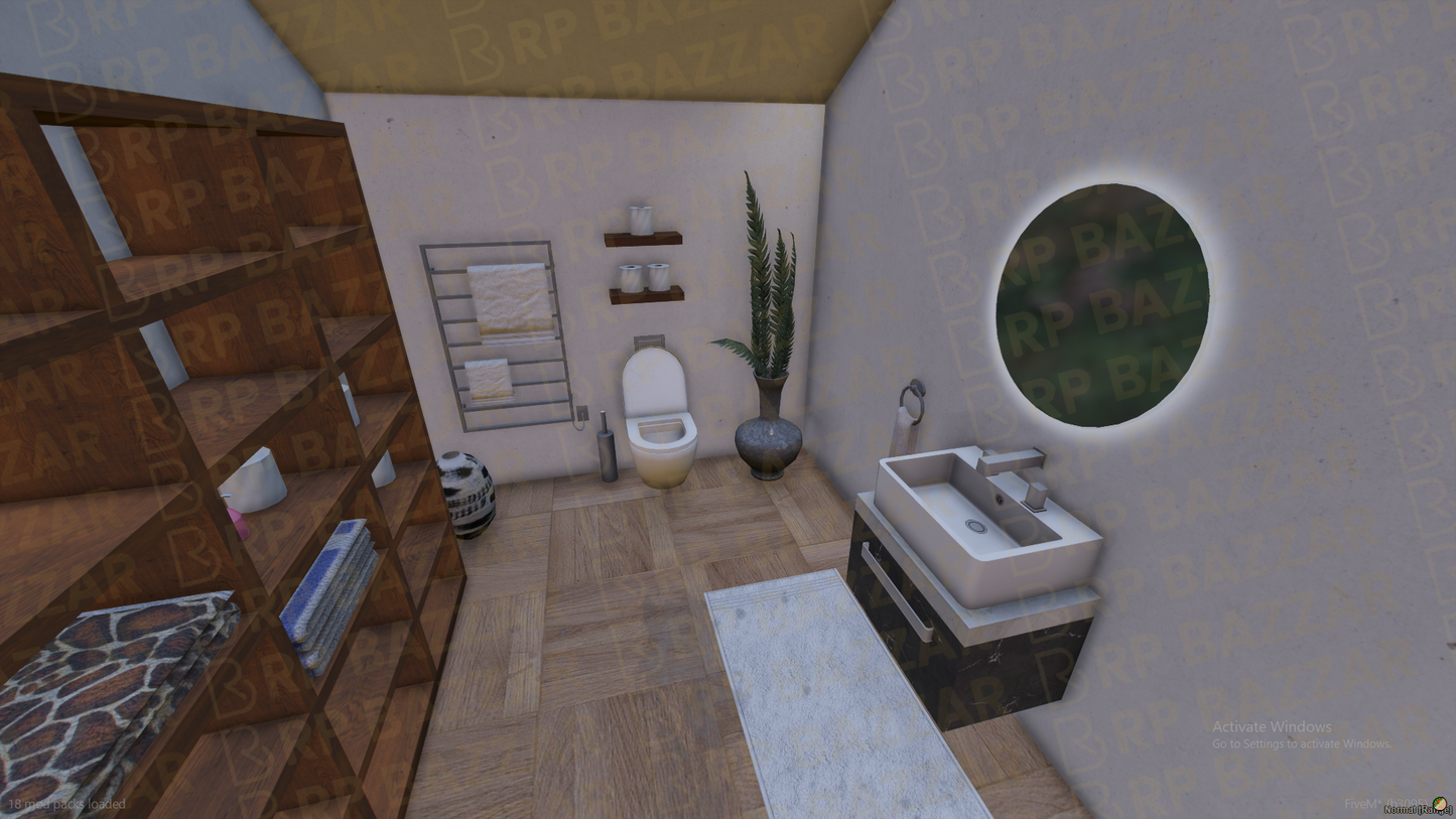 Biker House FiveM MLO — GTA RP Interior — ESX QB QBOX — RPBazzar
