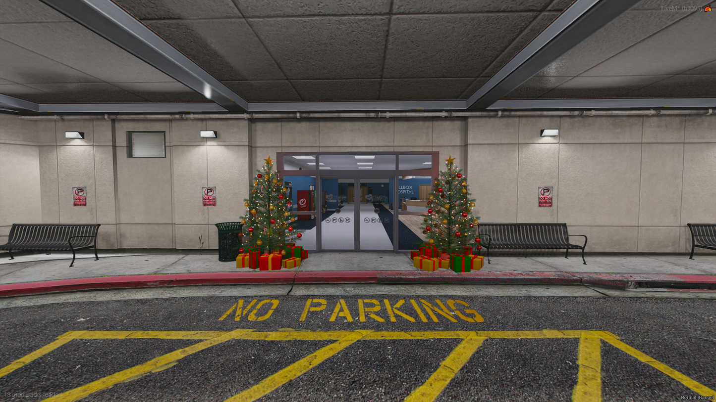 Mercy Hospital FiveM MLO — GTA RP Interior — ESX QB QBOX — RPBazzar