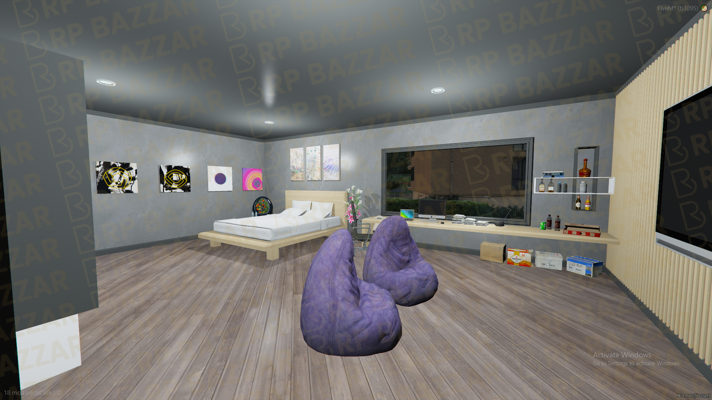 Grimy House FiveM MLO — GTA RP Interior — ESX QB QBOX — RPBazzar