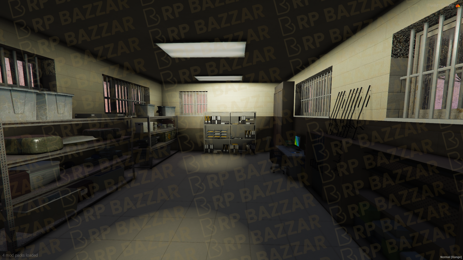 Riverside Police Station FiveM MLO — GTA RP Interior — ESX QB QBOX — RPBazzar