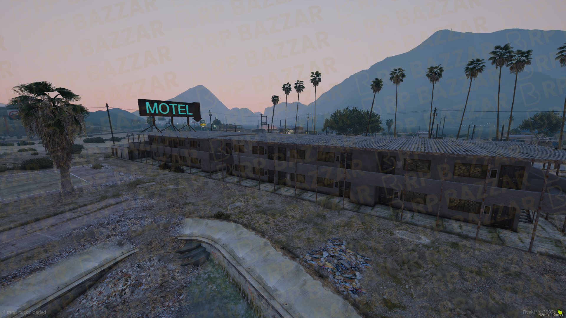 Midnight Motel FiveM MLO — GTA RP Interior — ESX QB QBOX — RPBazzar