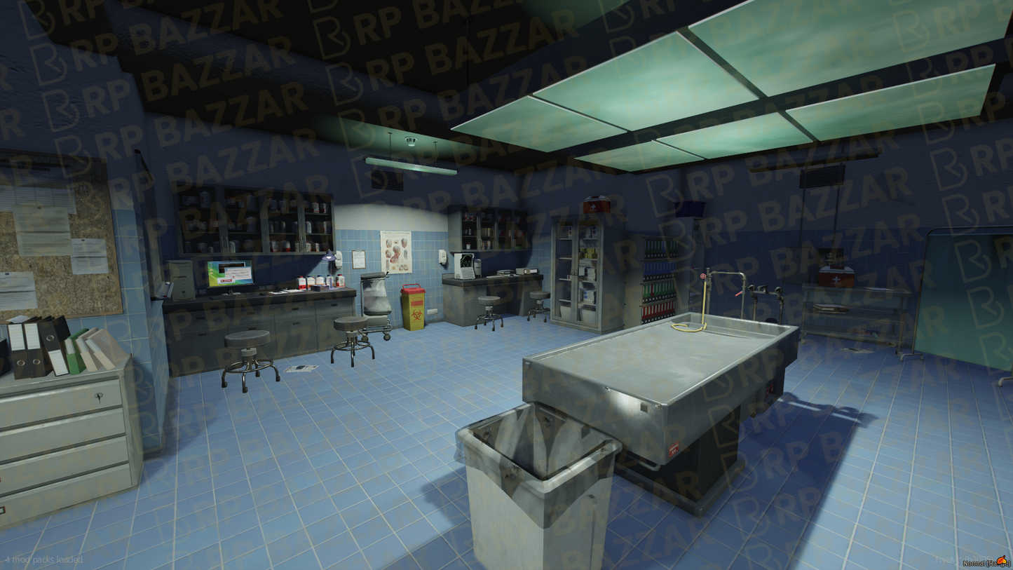 Desert Police Station FiveM MLO — GTA RP Interior — ESX QB QBOX — RPBazzar