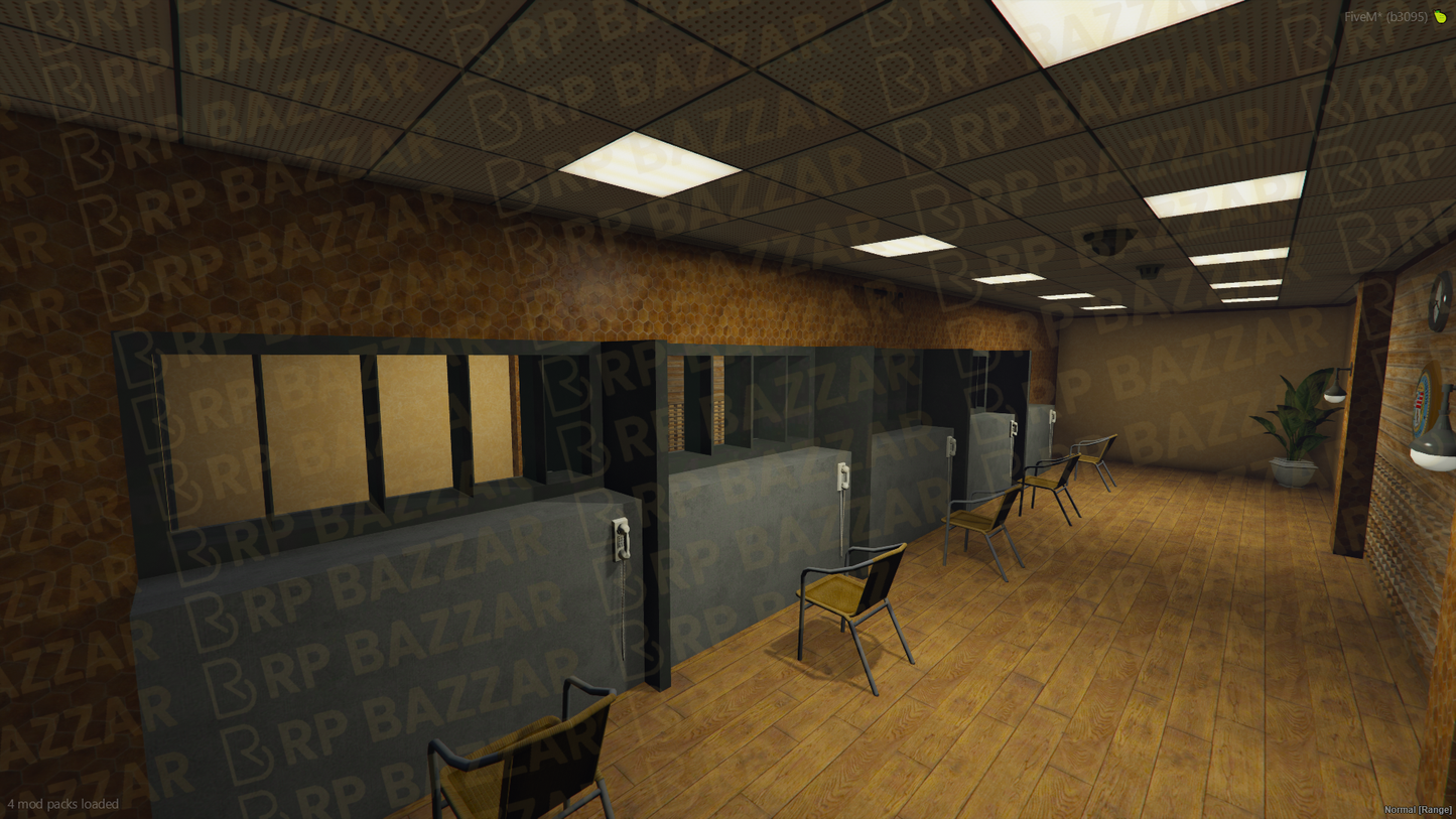 Southside Police Station FiveM MLO — GTA RP Interior — ESX QB QBOX — RPBazzar